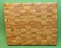 Board #940  Larch / Tamarack End Grain Cutting Board - 14+ x 12 x 1 1/2 - $79.99